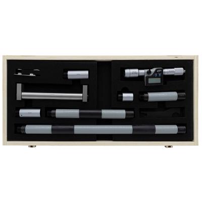 Digital Indv. mikrometerskrue 150-1000x0,001 mm med udskiftelige forlængere (modulær)